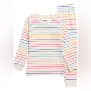 PJ Salvage Kids' Stripe Two-Piece Pajamas